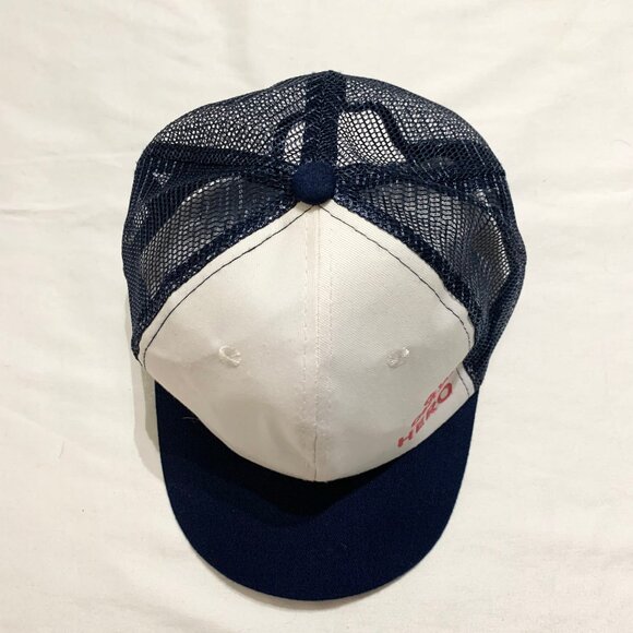 Jam brand Gym Class Hero Truck Back Mesh Hat Cap Curved Bill Snapback White Blue - Picture 2 of 6